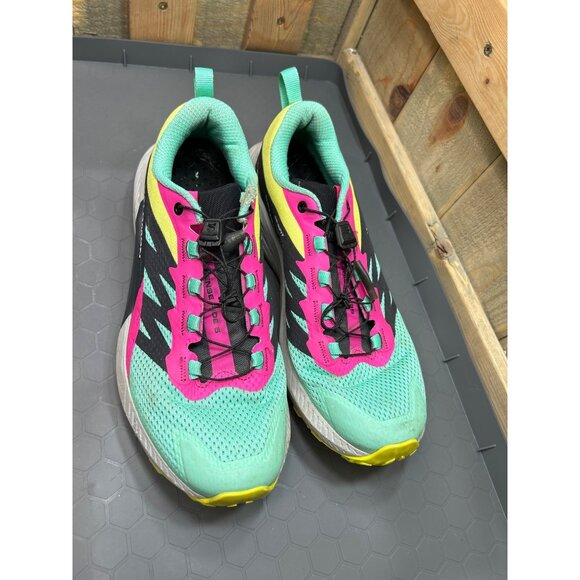 Salomon Sense Ride 5 Trail Running Shoes Size 9.5 Womens Multicolor - Picture 2 of 7